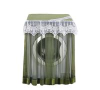 Washer Dustproof Cover Lace Design Washing Machine Cover, Universal Drum Home Protector(Color 4)