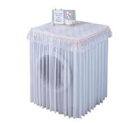Washer Dustproof Cover Washing Machine Covers Embroidery Lining Lace All-Inclusive Drum Cover(Color12,60x55x80CM)