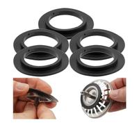 Washer Fastener Washers 5pcs Rubber Seal Gasket Rings For Franke Basket Strainer Plug For 78 79 80 82 83mm Kitchen Bathroom Sink Drain Seal Rings
