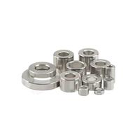 Washer,flat washers, Washers 5/10pcs M6 Stainless Steel Unthreaded Bushing Gasket Round Hollow Standoff Spacer Rings Sleeve Length 2-20mm Fastener(6.1x8x10mm (10pcs))