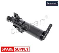 WASHER FLUID JET, HEADLIGHT CLEANING FOR AUDI A4 TOPRAN 116 228 FITS RIGHT