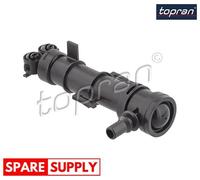 WASHER FLUID JET, HEADLIGHT CLEANING FOR SKODA OCTAVIA TOPRAN 116 674 FITS RIGHT