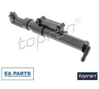 Washer Fluid Jet, headlight cleaning for VOLVO XC60 I SUV TOPRAN 601 374
