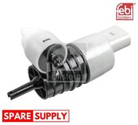 WASHER FLUID PUMP, WINDOW CLEANING FOR MERCEDES-BENZ S206 FEBI BILSTEIN 179391