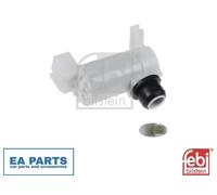 Washer Fluid Pump, window cleaning for NISSAN X-TRAIL FEBI BILSTEIN 109293