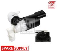 WASHER FLUID PUMP, WINDOW CLEANING FOR VOLVO V60 FEBI BILSTEIN 172027