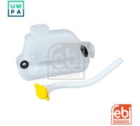 Febi Bilstein 109511 Windscreen Washer Bottle with cover , 1 piece | Compatible with: Mercedes Benz Citan box/large limousine, Citroen Mixto, Citan Tourer, Renault Kangoo/Grand Kangoo II