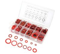 Washer Heat Fibre Washers Plumbing Red Steel Paper 600Pcs 12 Sizes Red Steel Paper Fiber Flat Washers Kit Insulation Washer Assorted Set With Box