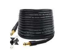 Washer Hose PVC Extension 6m Three Layer Proof Ultra Wear 160bar 2320psi Replacement for Karcher K2 K7 with Connector