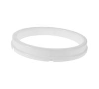 Washer Inner Bucket Ring Plastic Replacement Part for Dual Tub Machines | White 25.6cm Outer Diameter, Drilled with Screws, Stabilizes Spin Basket, Reduces Wear
