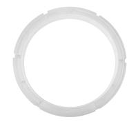 Washer Inner Ring White Plastic Stabilizing Drum Noise Control | 25.6 Outer Diameter, Perforated Design Screws, Repair Accessory for Maintenance and Installation