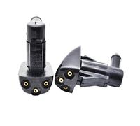 Washer Jets Compatible with Toyota for Highlander MK1 2001 2002 2003 for Prius 2008 2009 98630-2E500 2Pcs Car Front Windshield Washer Water Nozzle Spray