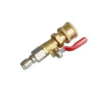 Washer Lance Extension Wand High Pressure Car Washer Extension Wand 1/4" Quick Connect Lance with Valve Switch On/Off(Only Valve)