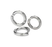 Washer, Lock Washer, Stainless Steel Spring Split Lock Washer Elastic Gasket M1.6 M2 .5 M3 M4 M5 M6 M8 M10 M12 M16 M24 M27 M30