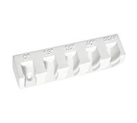 Washer Nozzle Holder Rack, Pressure Washer Tip Organizer, 25g Storage Bracket with Multiple Slots Space Saving Design for Cleaning Machine Accessories Garage Shed Workshop