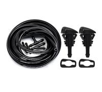 Washer Nozzle Jet Spray Compatible With Subaru For Impreza 2008-2011 WRX 2008-2014 STI 2008-2014 2X Front Windshield Wiper Washer Nozzle Spray Hose(Nozzle and 2m Hose)
