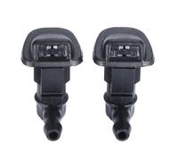 Washer Nozzles Compatible with Jeep for Wrangler JK 2013 2014 2015 2016 2017 Windshield Windscreen Wiper Washer Water Spray Nozzles 68164356AB