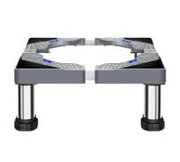 Washer Pedestal - Washer Dryer Base, Stainless Steel Dryer Stand Base, Dryer Stand, Durable Support for Washing Appliances | Heavy Duty Washing Machine Riser, 4 Sturdy Legs with Laundry Bases for