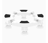 Washer Pedestals & Frames，Multi-Functional Adjustable Holder Bracket Four-Legged Base, Adjustable Size, Strong Load Capacity, Special Base For Air Conditioner(white)