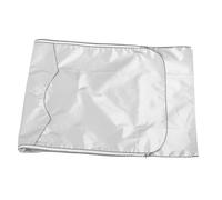 Washer Protector Cover with Replaceable Oxford Cloth, Silver M | Fits Standard Size, Easy to Clean, for Balcony and Rental Housing, Compact Dryer and Fridge