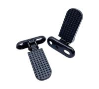 Washer Pump 2 Pcs Bike Rear Pedals Metal Foldable Foot Pegs For Electric Bicycle Motorcycle Folding Step Stool Road Footrest Accessory 12V Windscreen(7.5x3.7cm)
