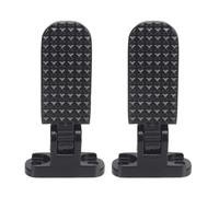 Washer Pump 2 Pcs Bike Rear Pedals Metal Foldable Foot Pegs For Electric Bicycle Motorcycle Folding Step Stool Road Footrest Accessory 12V Windscreen(11.9x4.4cm)