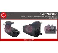 Washer pump Dual Pump CWP74006AS CASCO for FIAT ABARTH ALFA ROMEO CITROËN LANCIA