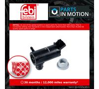 febi bilstein 109280 Washer Pump for windscreen washing system, with seal ring , 1 piece
