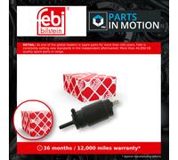 febi bilstein 03940 Washer Pump for windscreen washing system, pack of one