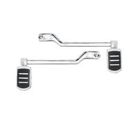 Washer Pump For Softail Fat Boy For Touring Road Glide Trike Motorcycle 2 Pcs Heel Toe Lever Shift Pegs Rear Levers With Shifter Pedals 12V Windscreen(B Shift Levers Pegs)