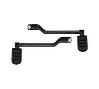 Washer Pump For Softail Fat Boy For Touring Road Glide Trike Motorcycle 2 Pcs Heel Toe Lever Shift Pegs Rear Levers With Shifter Pedals 12V Windscreen(A Shift Levers Pegs)