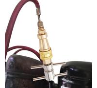 Washer Quick Connect, 1/4 Inch FNPT Brass Refrigerator Coupling, Metal Pipeline Dredge Tool