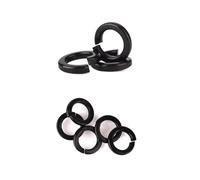 Washer, Seal Gasket Washers,rubber washers Carbon Steel 10 Pieces, 50 Pieces, 100 Pieces Flat Gasket M1.6 M2 M2.5 M3 M4 M5 M6 M8 M10 M12 Washers Gasket stable(M4)