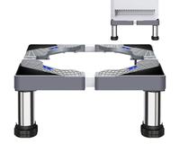 Washer Unit Raiser - Base, Laundry Stand | Durable Washing Machine Riser, Adjustable Appliance Mount For Dryer, Fridge, Home Storage Setup, Non-Slip Foot Stabilizer Support