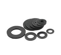 Washers 1-100pcs M2 .5 M3 M4 M5 M6 M8 M10 M12 M14 M16 M18 M20 M22-M45 Black Carbon Steel Flat Washer Plain Gasket DIN125(M24x72x5 x 1pc)