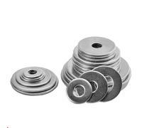 washers, 10-50pcs Stainless Steel Large Flat Washer, Thickness 1 Mm Metal Gasket Plain Washers for Bolts and Screws M3/M4/M5/M6/M8/M10(M8*18 * 1 10pcs)