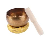 Washers 1pc Meditation Bowl Cushion Nepal Bowl Hexagon Tiles Singing Bowl Chanting Bowl Prayer Bowl Meditation Bjd Doll To Heal Sound Bowl Wooden Pure Copper Buddhist Music Bowl