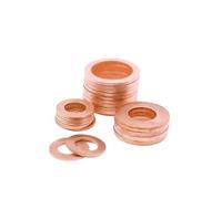 Washers Copper Washers Copper washers,Brass, 5Pcs DIN7603 T3 O Ring Gasket Sealing Washer Boat Flat Seal Fitting