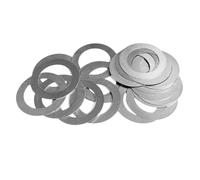Washers DIN988 M3 To M20 0.1mm .2mm .30mm .5mm Stainless Steel Flat Washer Ultra Thin Gasket High Precision Adjusting(M8x10 50pcs,0.30mm thickness)