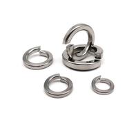Washers,flat washer, Washers 2/10/50pcs Sliver Washer Stainless Steel Elastic Rings Ring Split Spring Lock Gasket M1.6 M2 .5 M3 M4 M5 M6 M8 M10 M12 M14 M16 M24 Fastener(2pcs M20)