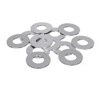 Washers Silver Iron suitable for Flat Modern Hardware Accessory vidaXL