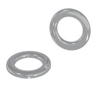 Washers Silver Iron suitable for Flat Modern Hardware Accessory vidaXL