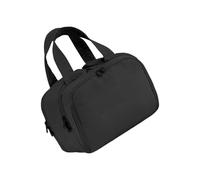 Washfabric-proof make-up organiser bags for brushes and cosmetic travel friendly foldable storage solution cosmetic organisers, black, standard size