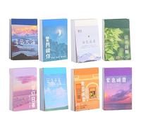 Washi Stickers Set, 400 Pcs Aesthetic Scrapbook Accessories, Vintage Scrapbooking Supplies, Stickers Aesthetic for Notepads, Card Making, Laptop, DIY Art