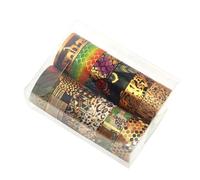 Washi Tape Decorative Tape 12 Rolls 15mm Wide Animal Printed Set