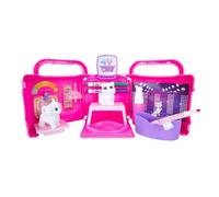 Washimals Beauty Salon Playset Plush Soft Toy - Brand New Sealed