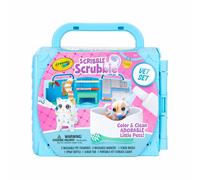 Crayola Scribble Scrubbie Pets, Vet Toy Playset with Toy Pets, Gift for Kids, Multi