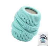 Washing Ball for Washing Machine, Washing Ball Dryer Ball, Washing Ball for Washing Machine, Dryer Balls for Tumble Dryer, Reusable for Home Clothing Cleaning (Light Green)