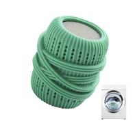 Washing Ball for Washing Machine, Washing Ball Dryer Ball, Washing Ball for Washing Machine, Dryer Balls for Tumble Dryer, Reusable for Home Clothing Cleaning (Green)