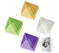 Washing Balls for Tumble Dryer, 4 Pieces Laundry Softener Balls, Lint Free Fabric Softener, for Use Washing Drying Bathroom Travel Apartment Home Dorm Hotel